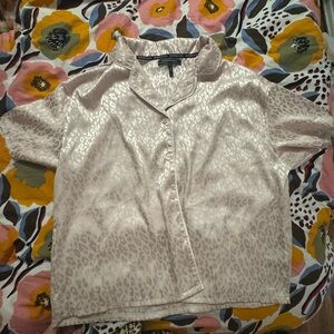 BCBGMaxAzria Leopard Print Pajamas